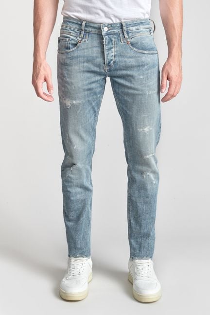 Jeans 700/11 slim Lunel destroy blau Nr.4