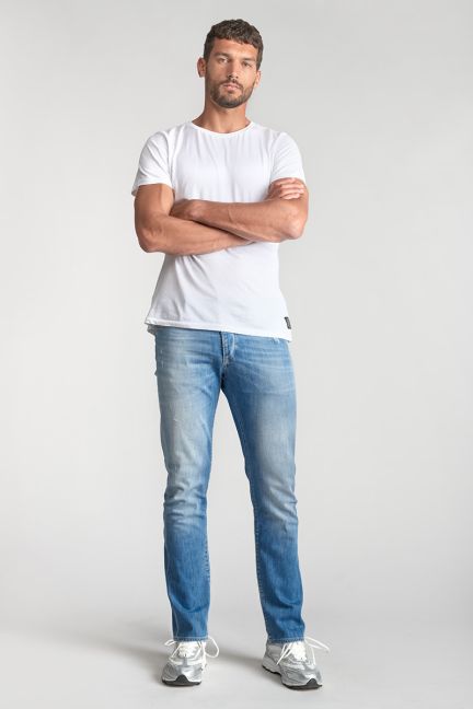 Jeans 700/22 regular light denim Cabara destroy blau Nr.4