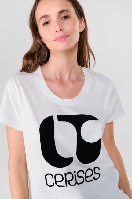 T-shirt Taolo in weiß