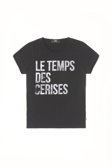 T-shirt Luciusgi in schwarz