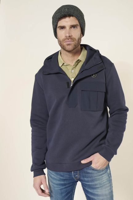 Kapuzen-sweatshirt Verodi in schwarz