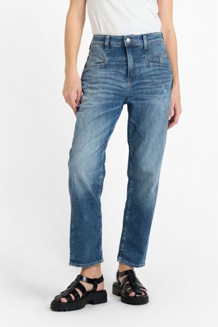 Jeans 400/60 girlfriend Thil high waist destroy blau Nr.4