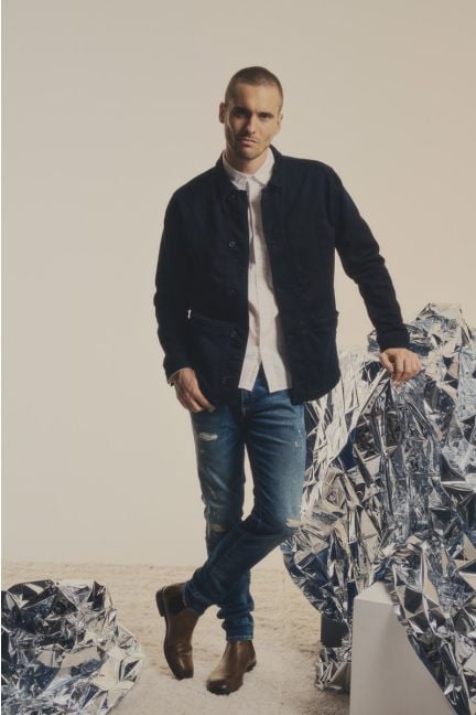 Jeans jogg 700/11 slim destroy blau Nr.3