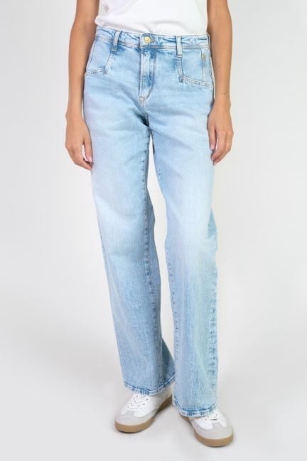 Jeans 400/28 wide leg Nag High Waist blau N°5
