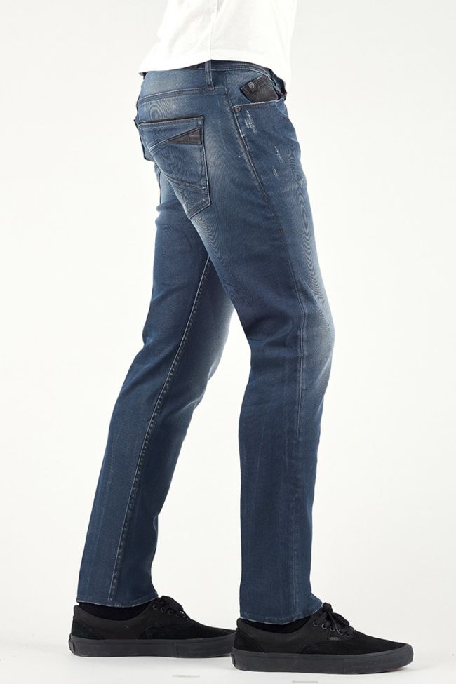 700/11 Slim jeans destroy vintage blau-schwarz Nr.3