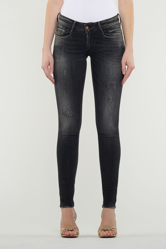 Iwa Pulp Slim jeans destroy schwarz Nr.1