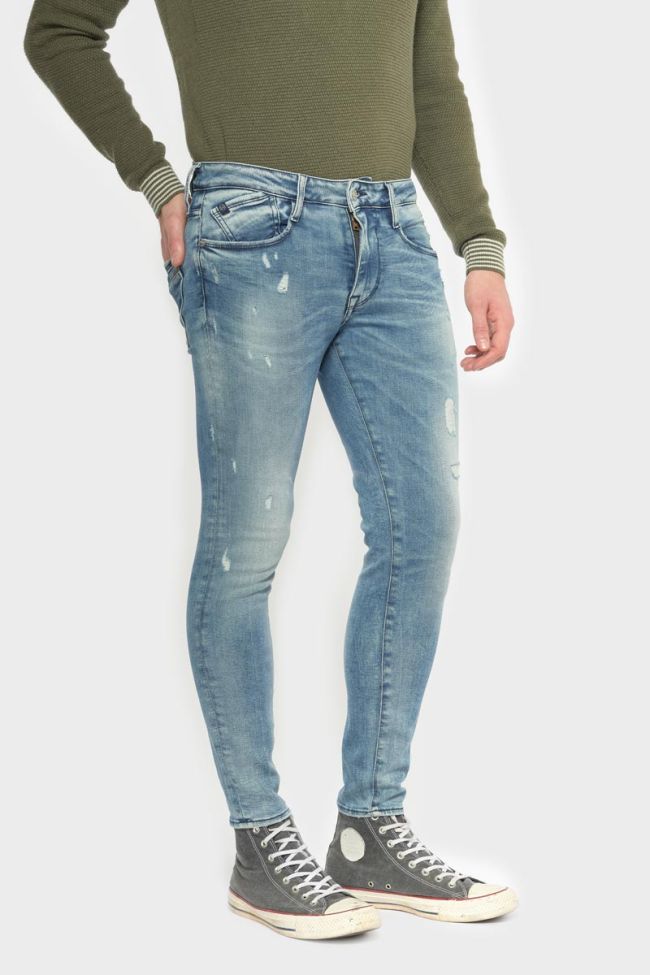Power Skinny 7/8 jeans destroy vintage blau Nr.4