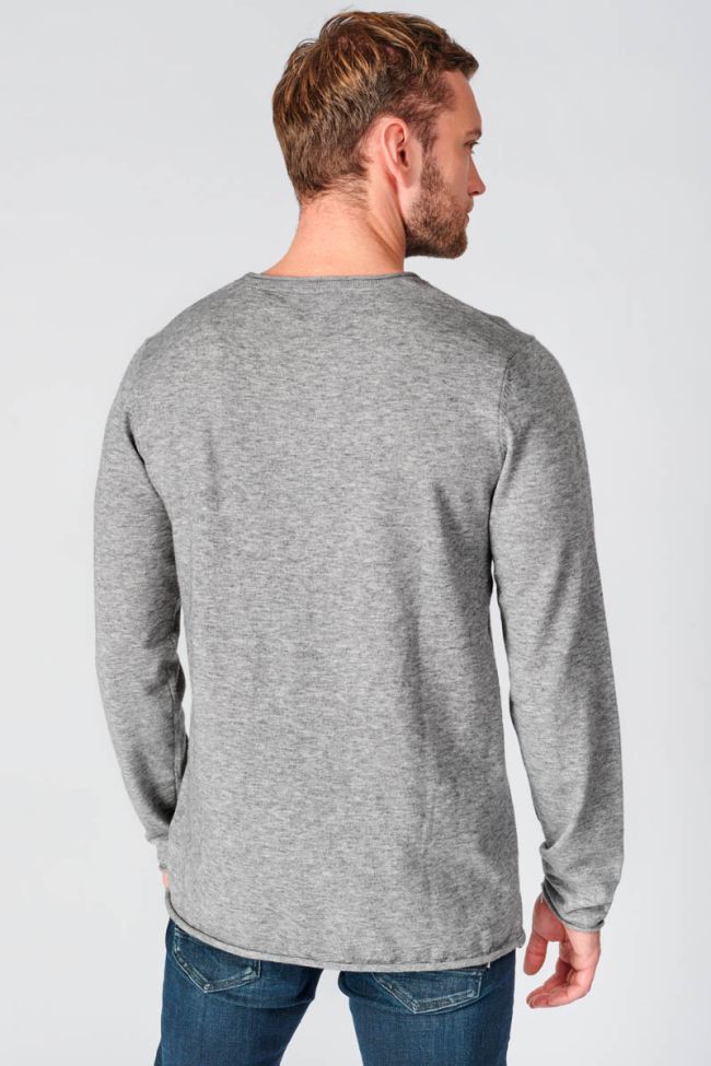 Pullover Terry in grau