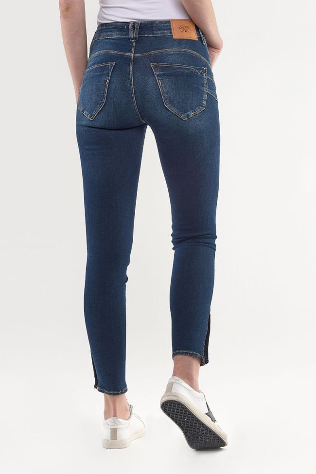 Jeans Pulp Slim Taille Haute Bleu
