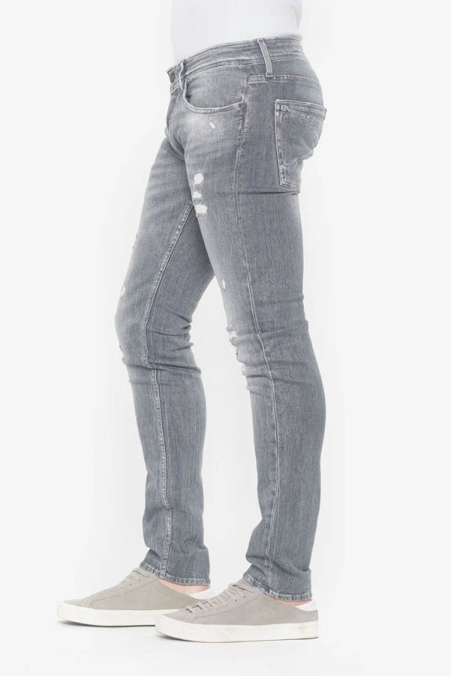 700/11 Slim jeans destroy grau Nr.3