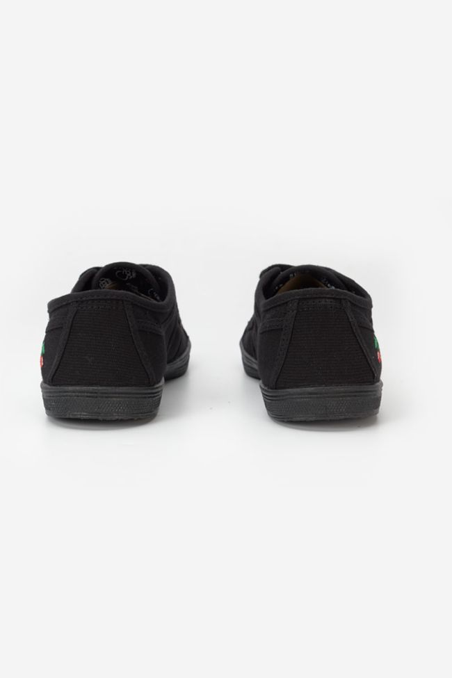 Schwarze Basic Sneakers