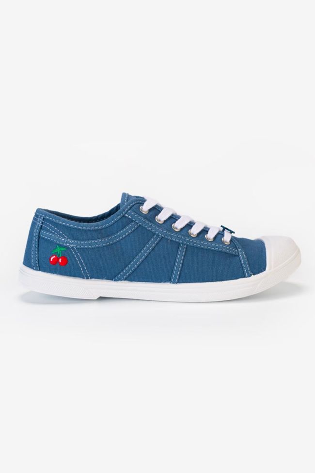 Sneakers Basic in blau