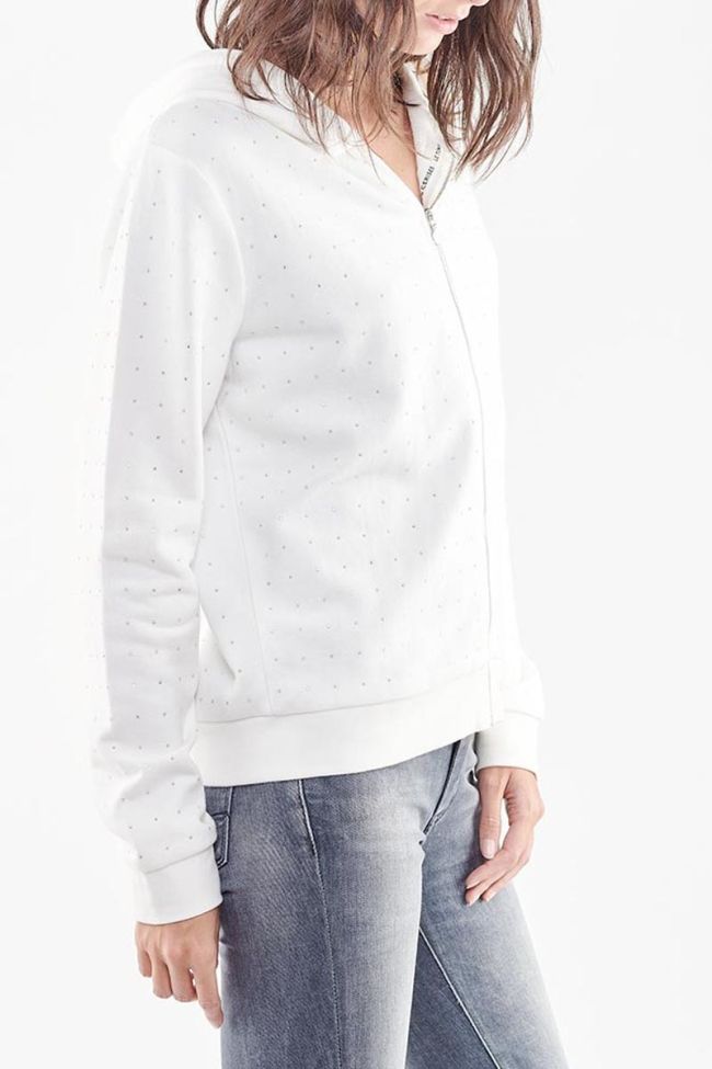 Kapuzen-sweatshirt Oda in weiß