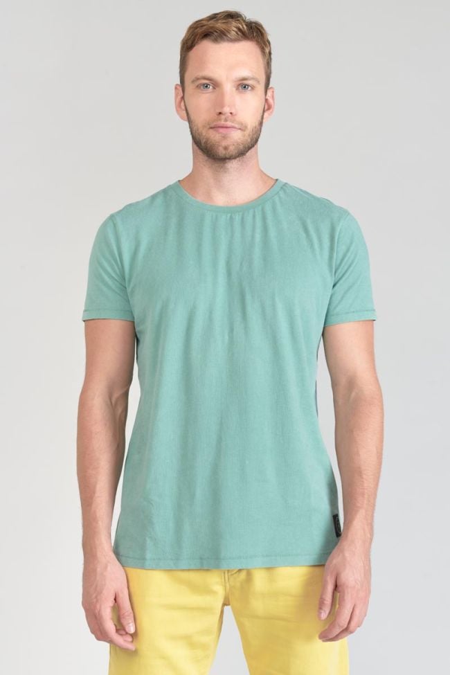 T-Shirt Brown in grün