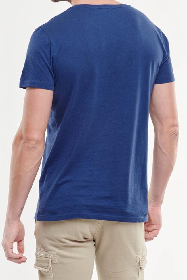 T-shirt Shawn in blau