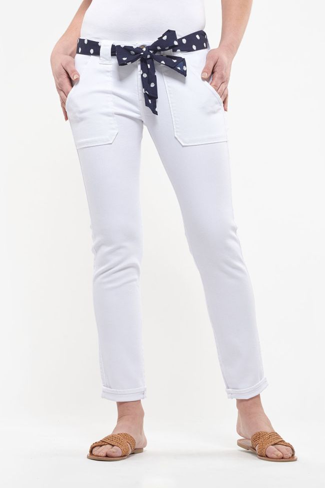 Ezra 200/43 Boyfit jeans weiß 
