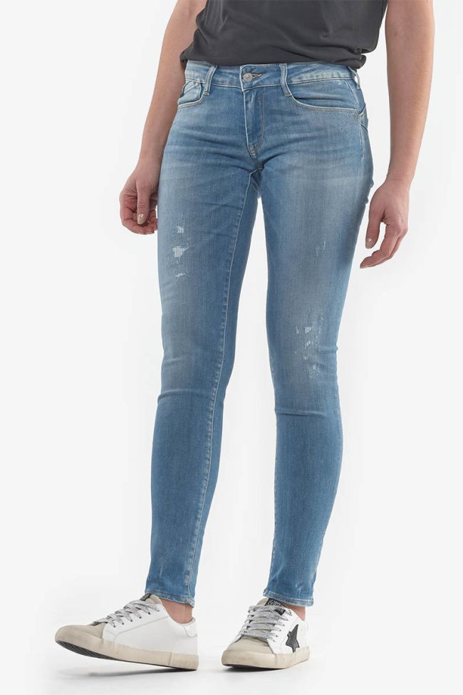 Pulp Slim jeans destroy blau Nr.4