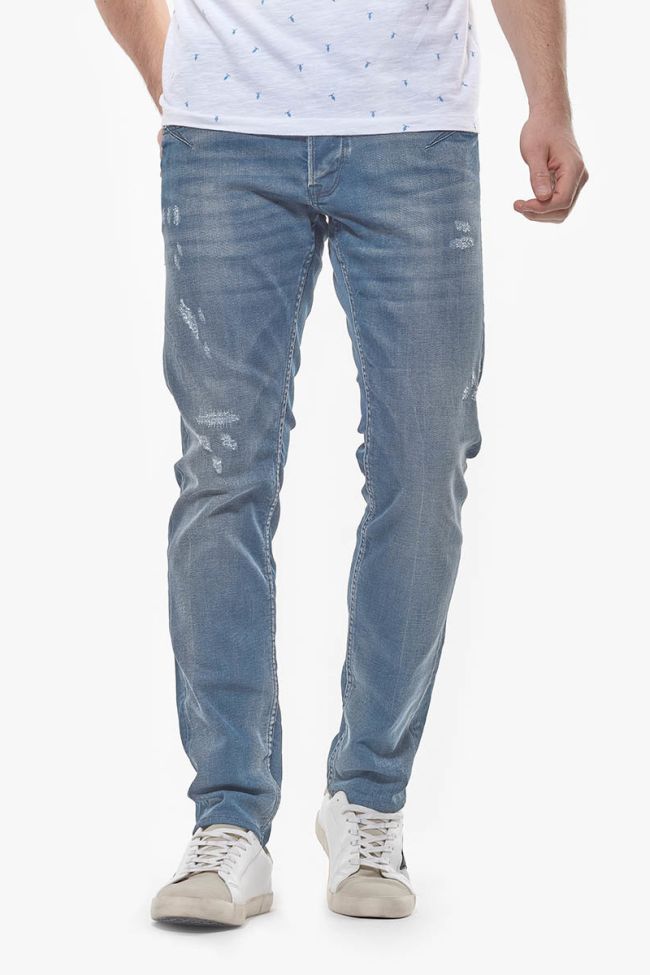 700/11 Slim jeans destroy blau-schwarz Nr.4