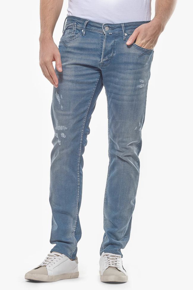 700/11 Slim jeans destroy blau-schwarz Nr.4