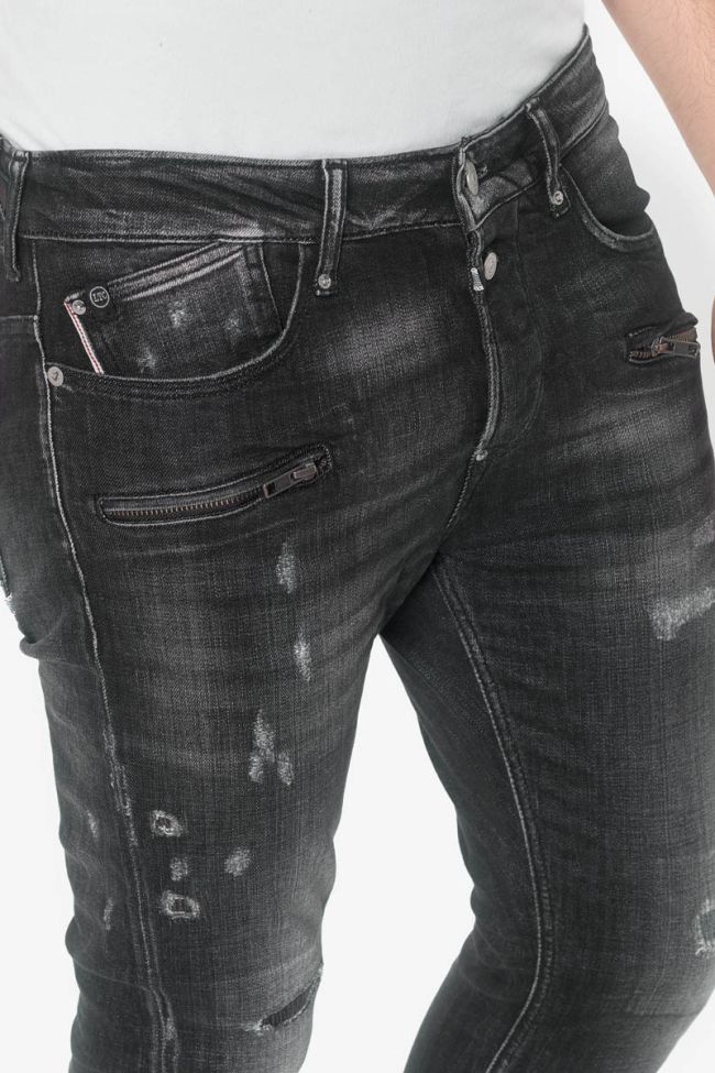 900/15 Tapered 7/8 jeans destroy grau Nr.1