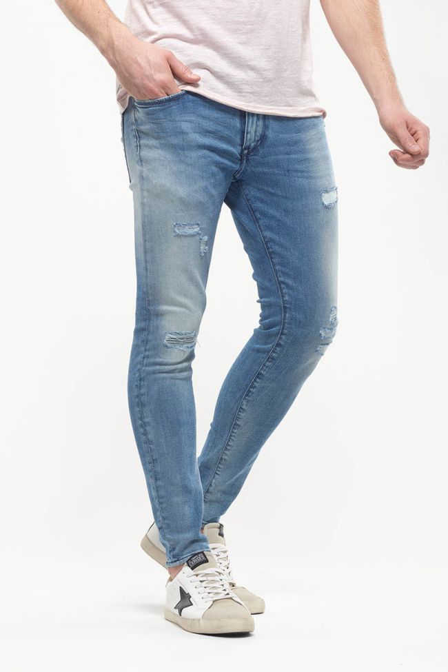 Power Skinny 7/8 jeans destroy vintage blau Nr.4