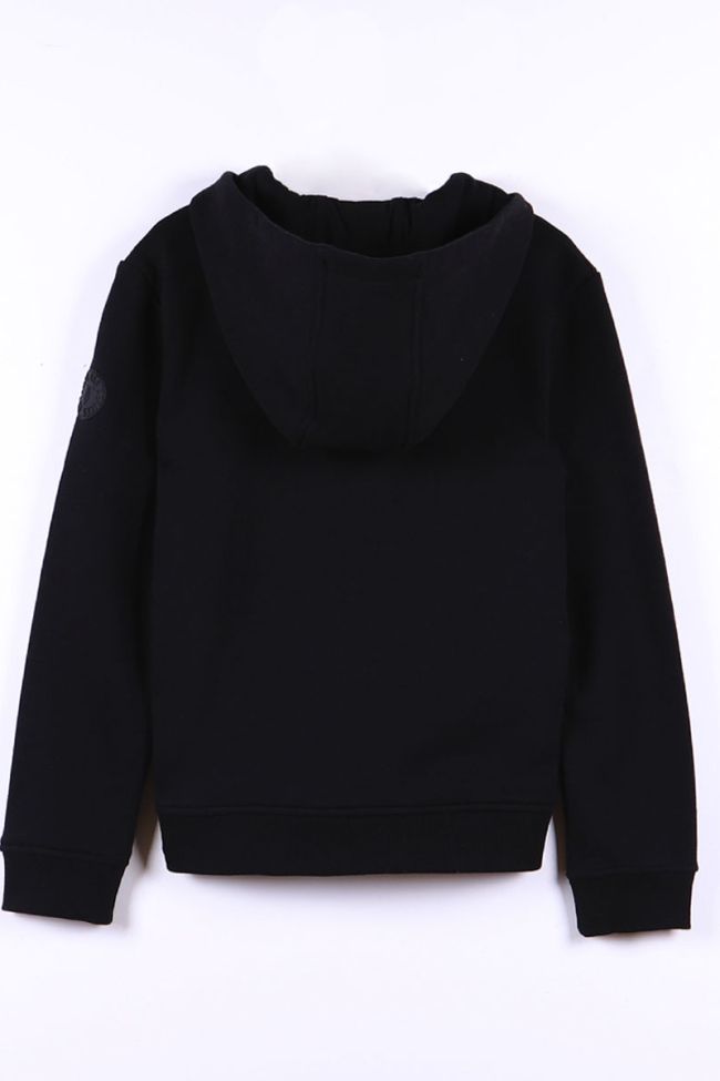 Kapuzen-sweatshirt Akimbo in schwarz