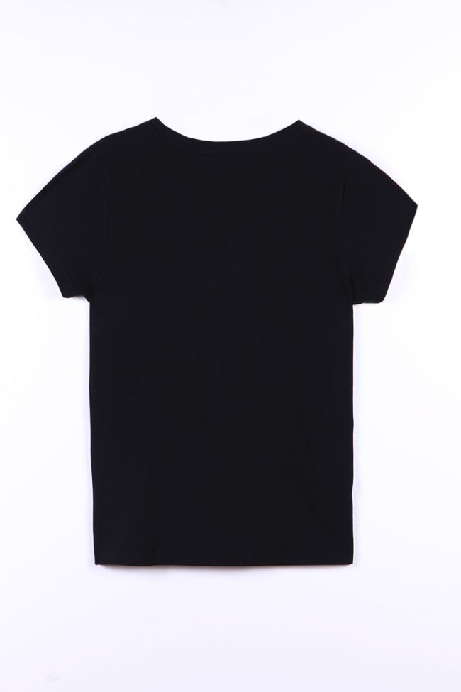 T-shirt Annalise in schwarz