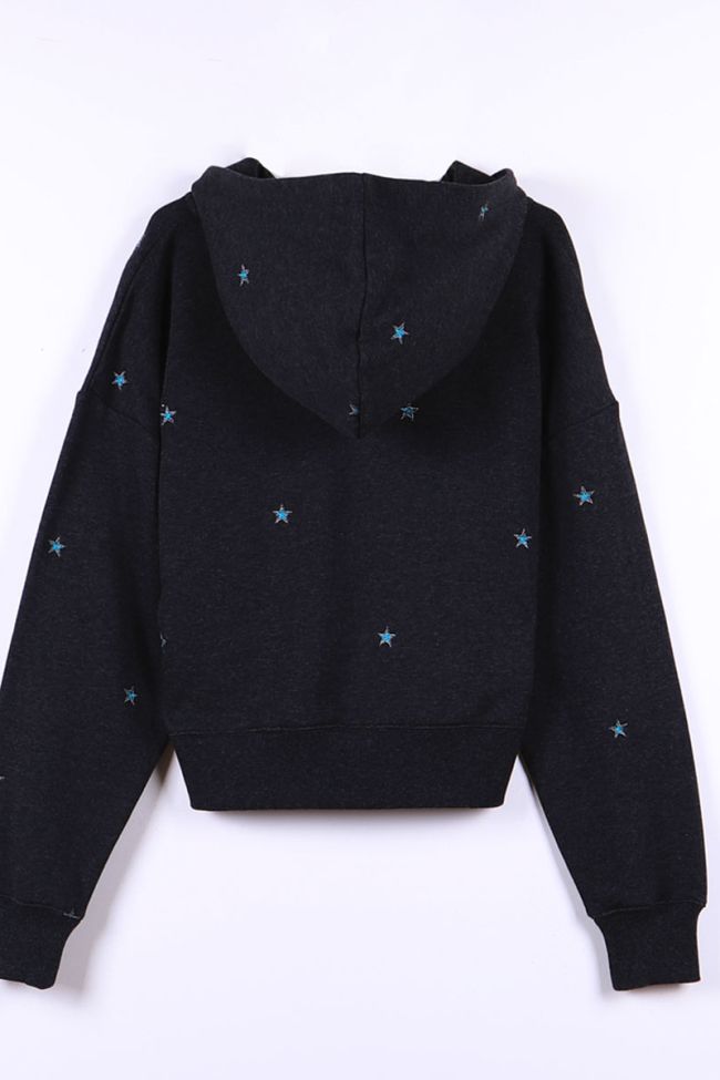 Kapuzen-sweatshirt Astralgi in schwarz
