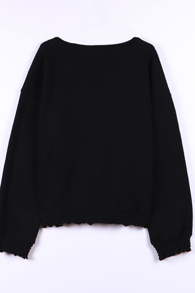 Sweatshirt Birkygi in schwarz