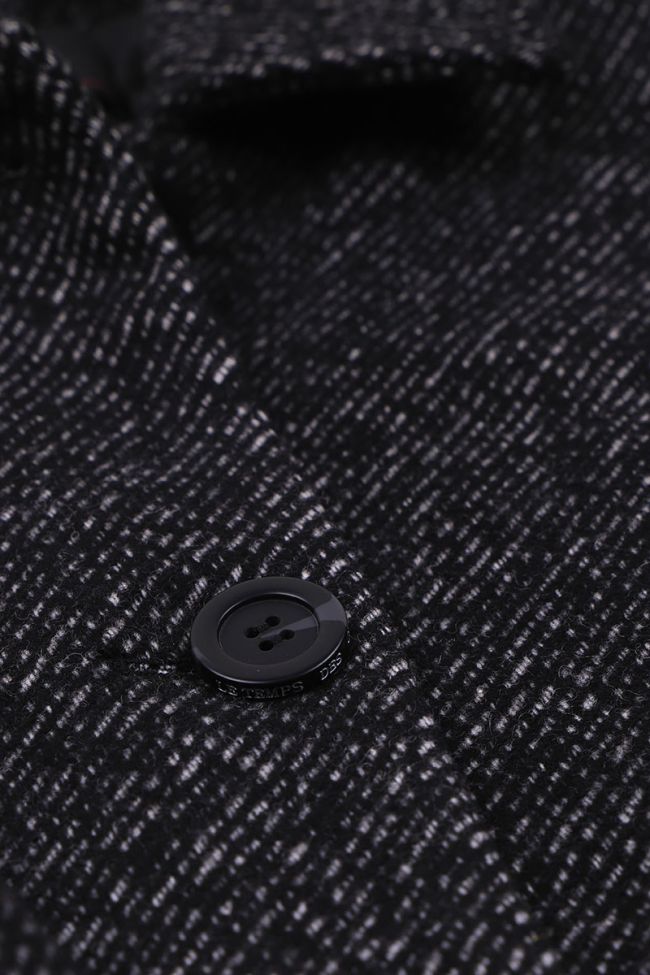 Mantel Dilangi1 in schwarz