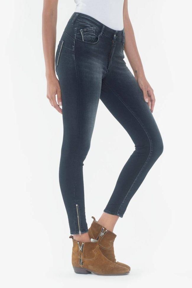 Pulp Slim High Waist 7/8 jeans blau-schwarz Nr.1