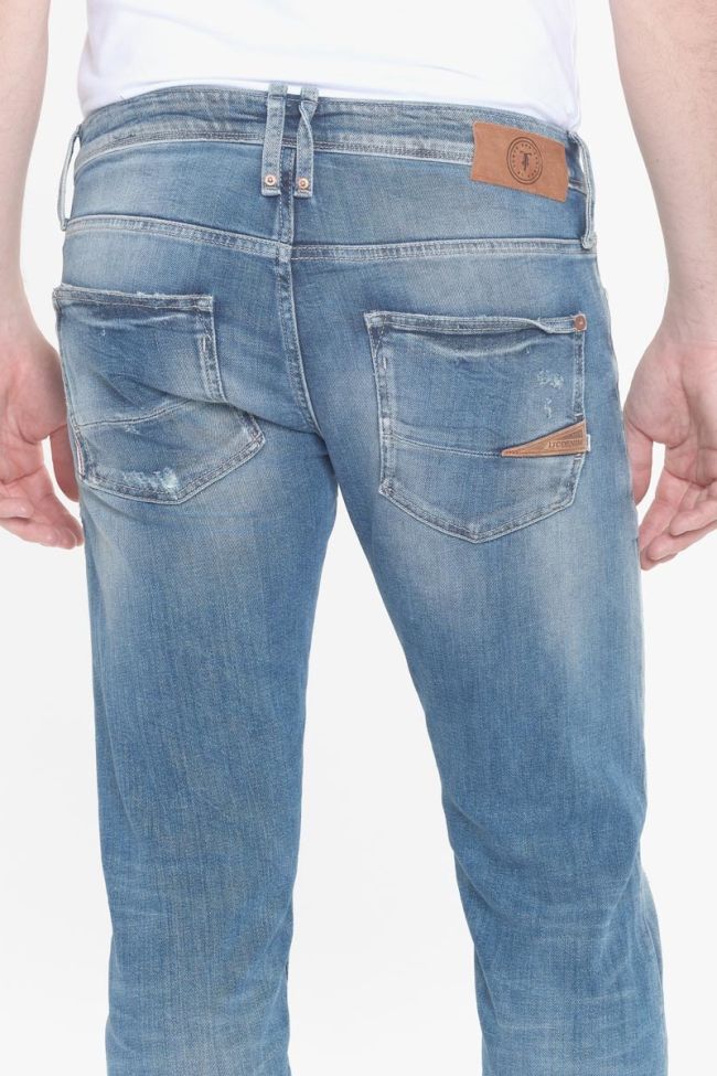 700/11 Slim jeans destroy vintage blau Nr.4