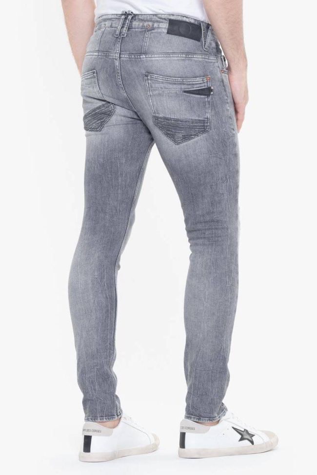 900/15 Tapered jeans destroy grau Nr.3