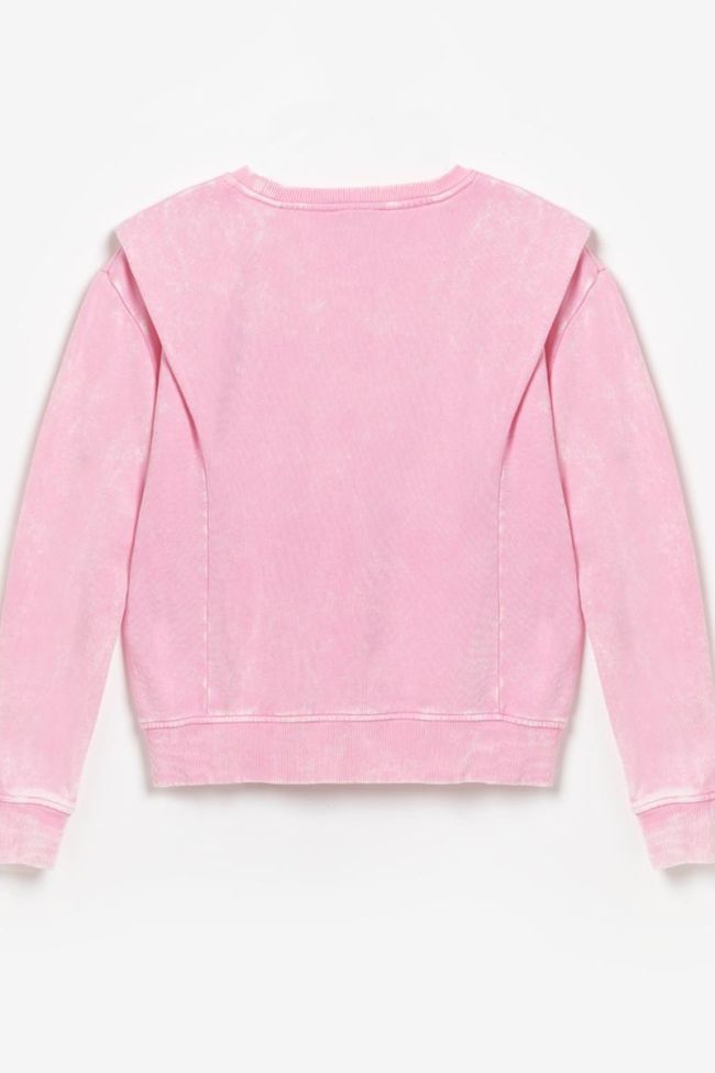 Sweatshirt Nantygi in rosa