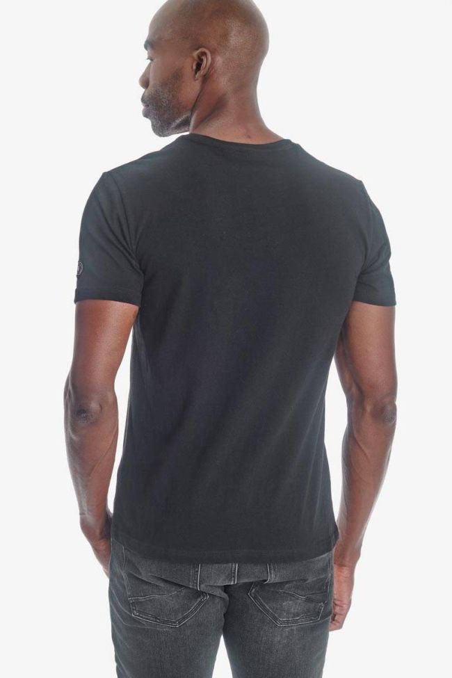T-shirt Benton in schwarz