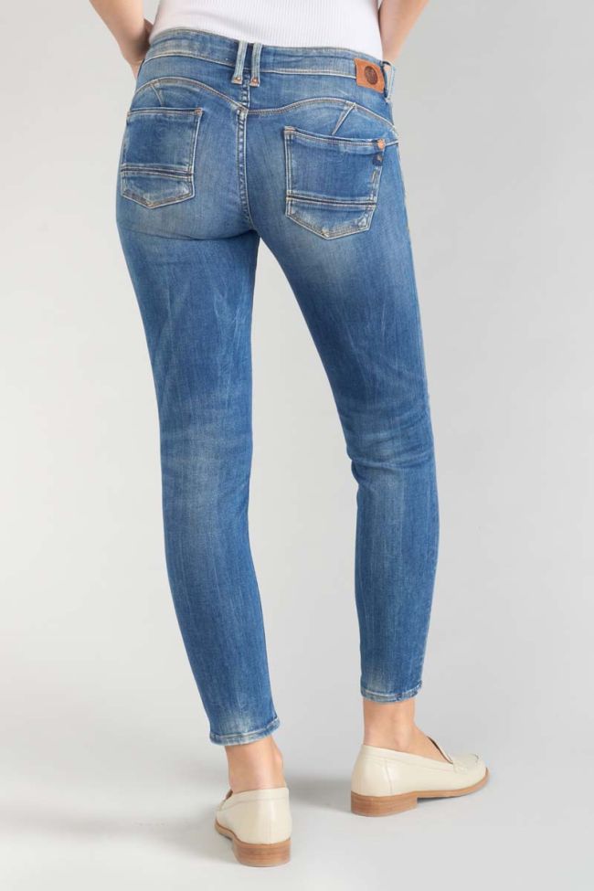 Fino Pulp Slim 7/8 jeans destroy vintage blau Nr.3