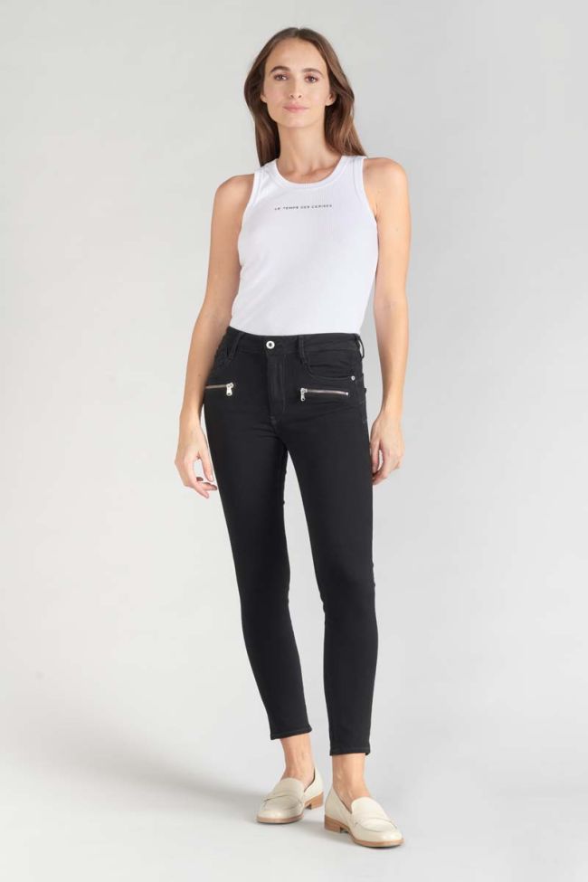 Dado pulp slim high waist 7/8 jeans schwarz Nr.0