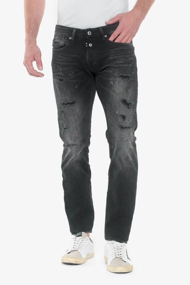 Gazhar 700/11 Slim jeans destroy schwarz Nr.1