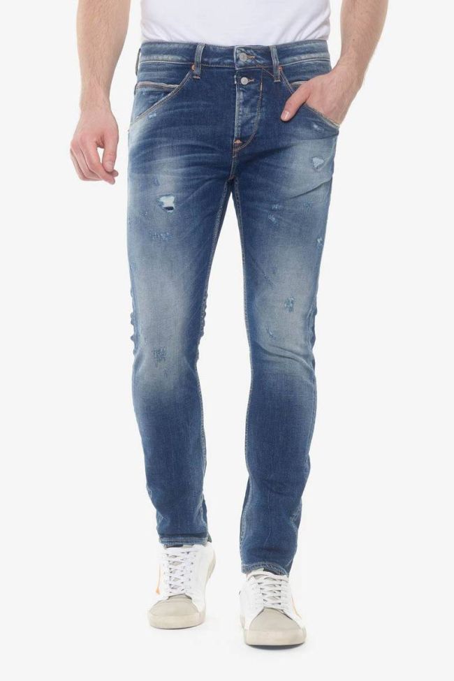Taniel 900/16 Tapered jeans destroy vintage blau Nr.3