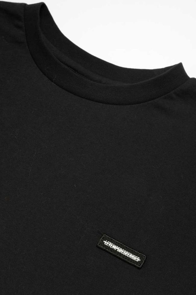 T-shirt Louisiab in schwarz