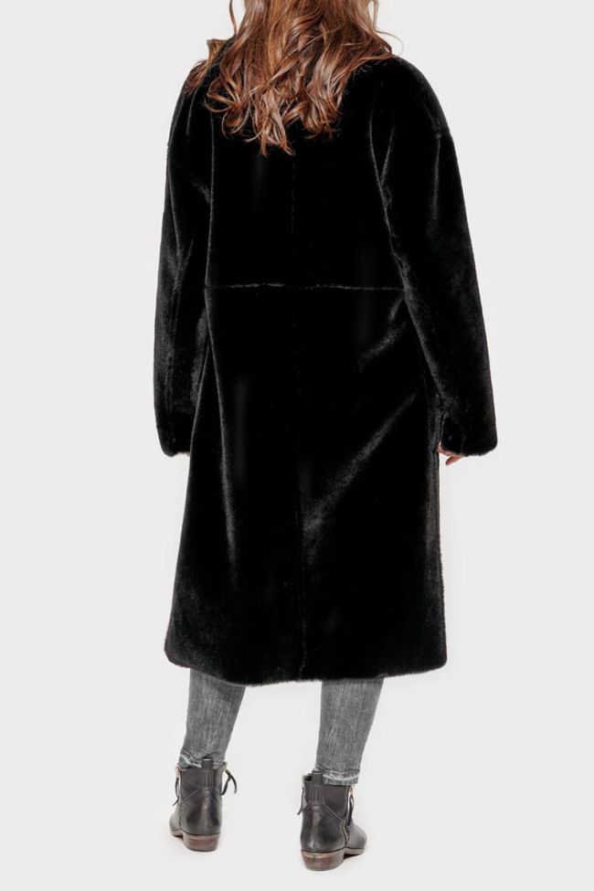 Mantel Ambra in schwarz