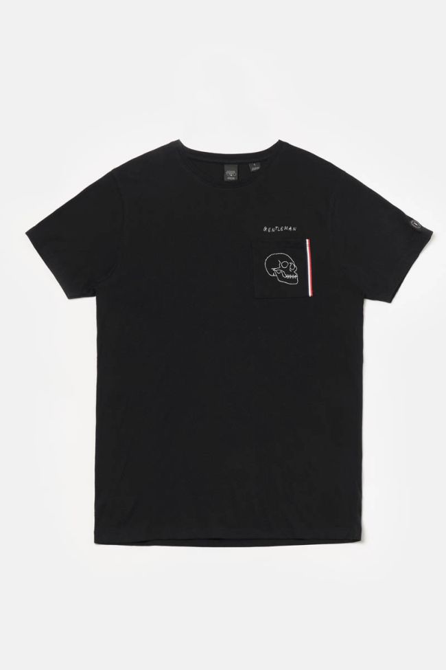 T-shirt Bouna in schwarz