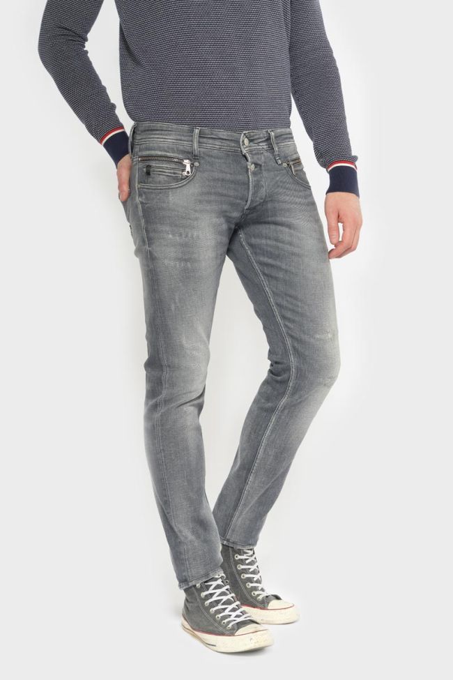 Dubbo 700/11 Slim jeans destroy grau Nr.3