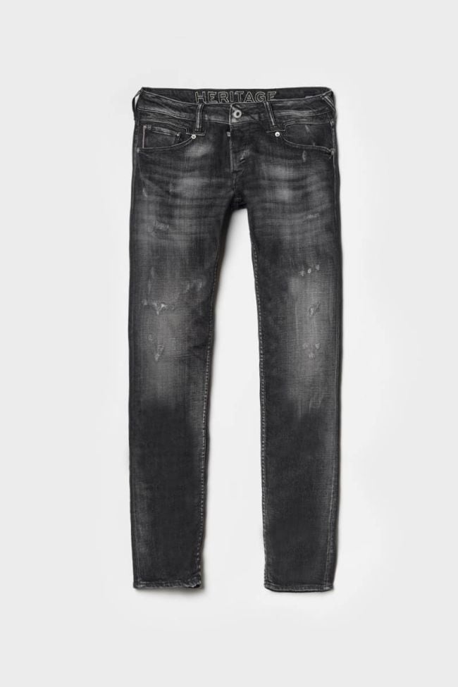 Nelson 700/11 Slim jeans destroy schwarz Nr.1