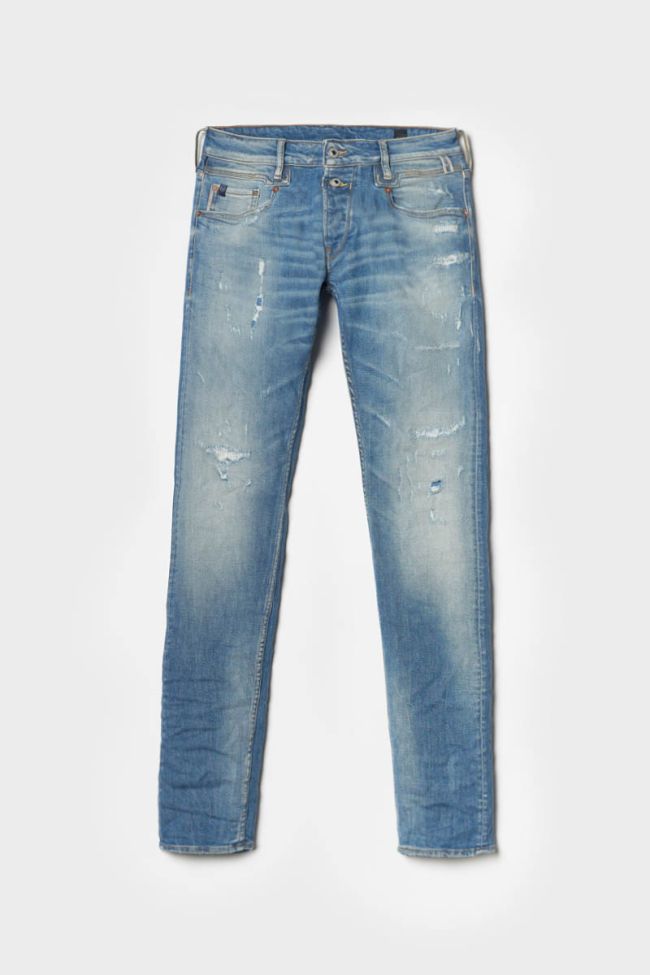 Winkler 700/11 Slim jeans destroy vintage blau Nr.3