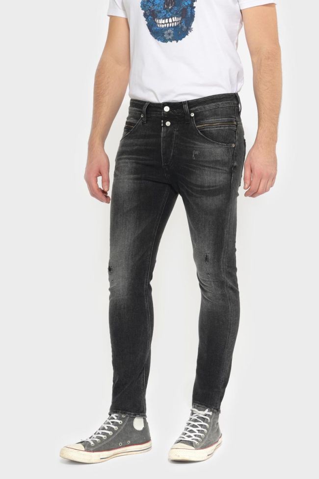 Mitzic 900/16 Tapered jeans destroy schwarz Nr.1