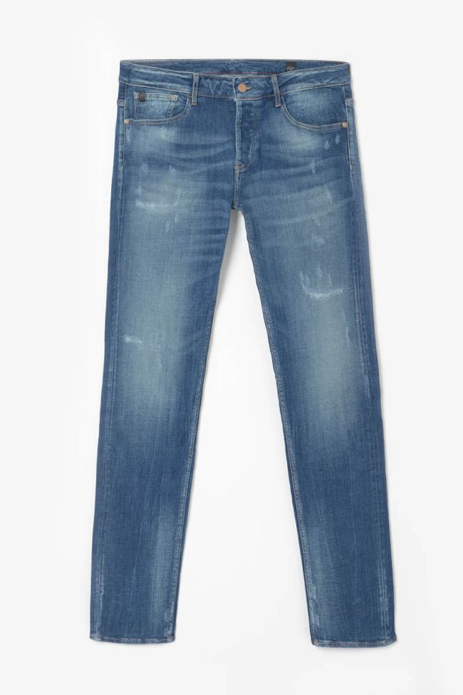 Basic 600/11 regular jeans destroy blau Nr.3