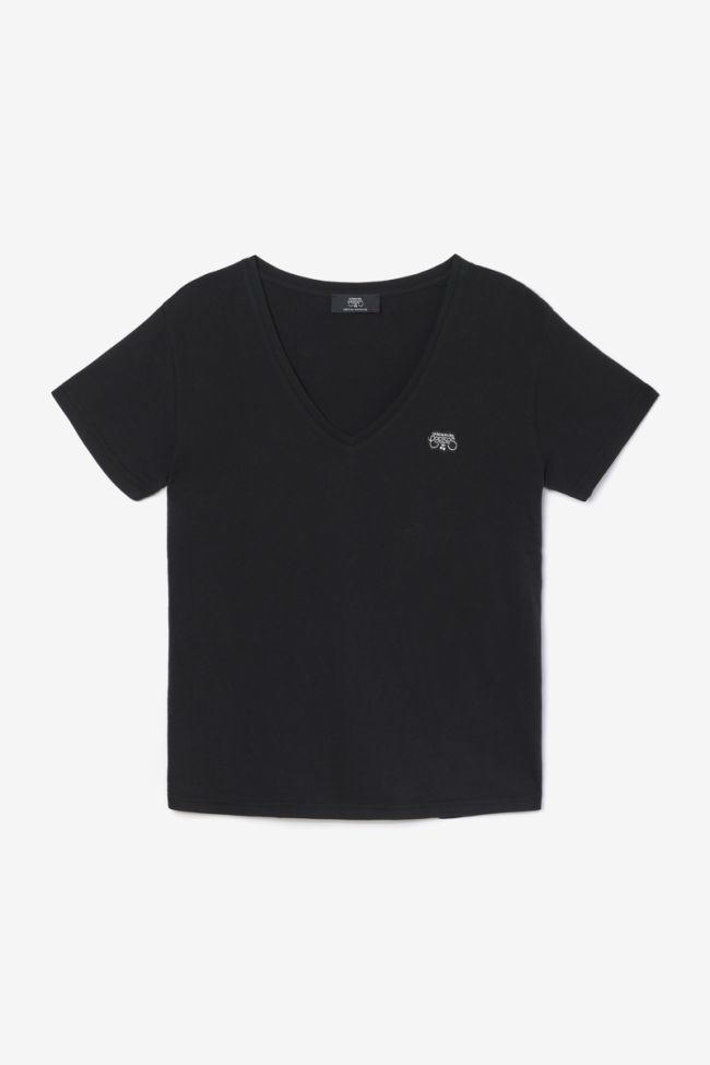 T-shirt Preciosa in schwarz