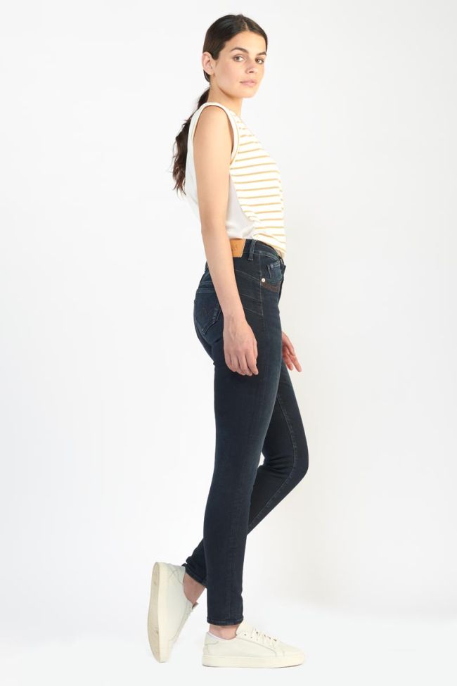 Line Pulp Slim High Waist jeans blau-schwarz Nr.1