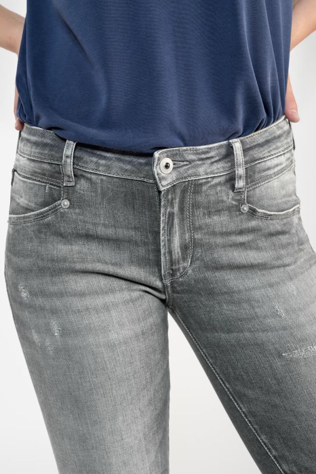 Linz Power Skinny 7/8 jeans destroy grau Nr.2